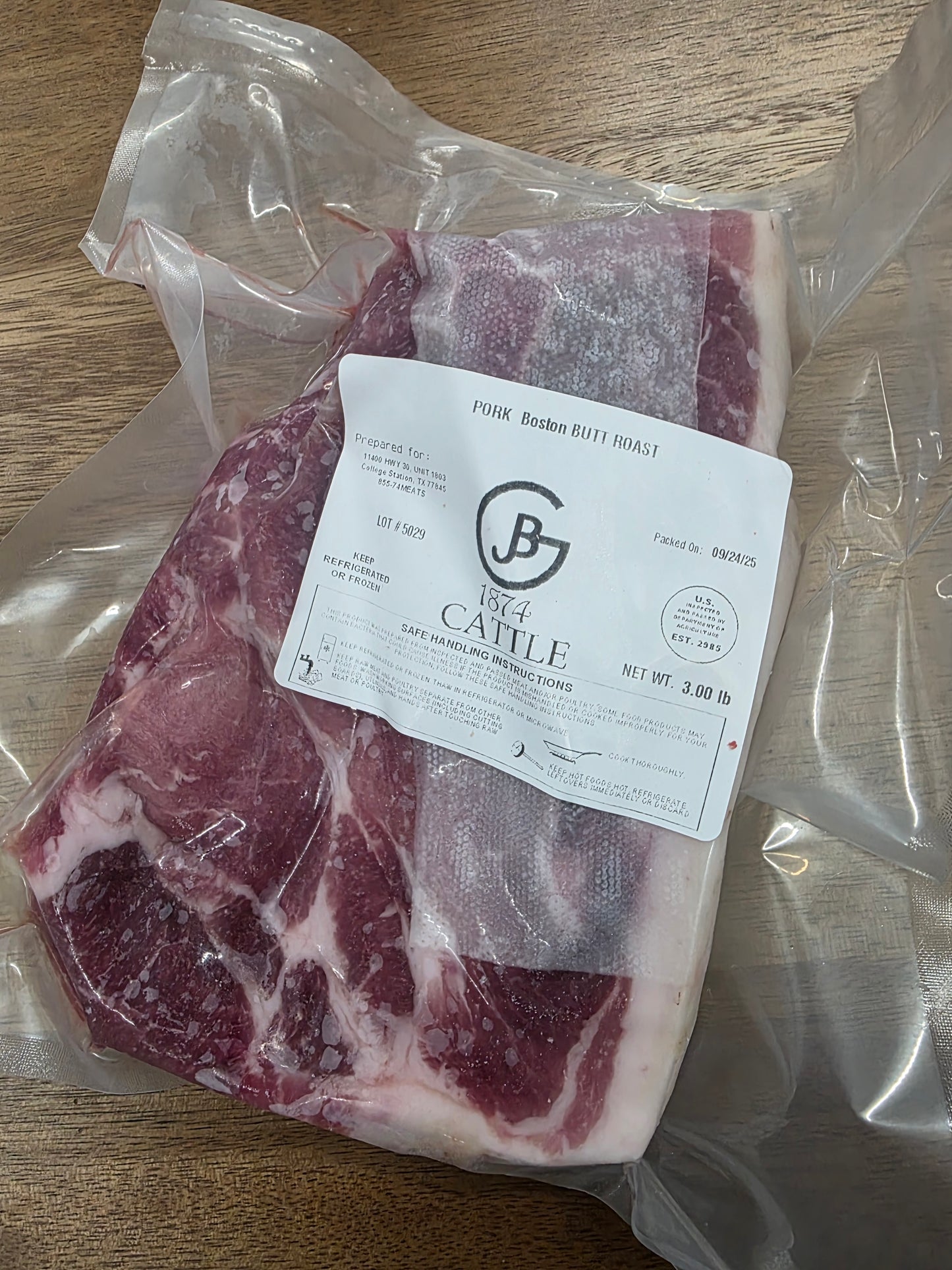 Pork Boston Butt