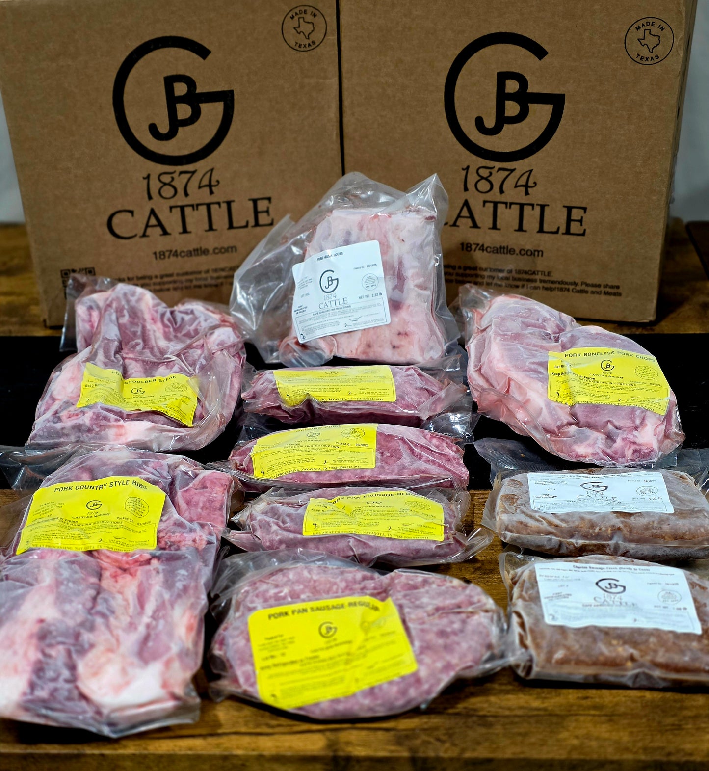 18 pound pork box